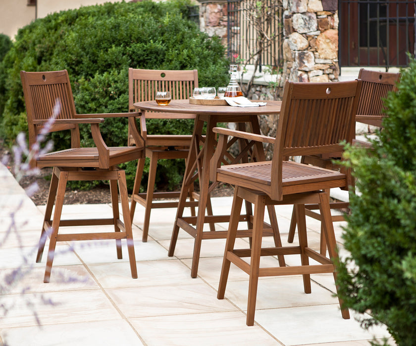 Opal Swivel Hi Dining Armchair | Jensen Outdoor