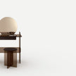 Opalina Toeletta glass vanity with mirror by Cristina Celestino for Tonelli Design | Casa Design Group
