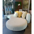 High End Curved Cream Organix Outdoor Lounge Sectional by Royal Botania Casa Design Group Boston 