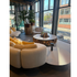 High End Curved Cream Organix Outdoor Lounge Sectional by Royal Botania Casa Design Group Boston 