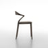 Ori Dining Chair with curved solid wood backrest, integrated armrests and woven cord or upholstered seat by Rimadesio | Casa Design Group