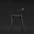 Ori Dining Chair with curved solid wood backrest, integrated armrests and woven cord or upholstered seat by Rimadesio | Casa Design Group