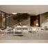 Luxury Origami Dining Chair by Atmosphera with Teak Armrests Casa Design Group