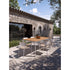 Luxury Origami Dining Chair by Atmosphera with Teak Armrests Casa Design Group