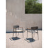Luxury Origami Dining Chair by Atmosphera with Teak Armrests Casa Design Group