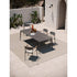 Luxury Origami Dining Chair by Atmosphera with Teak Armrests Casa Design Group