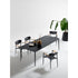 Luxury Origami Dining Chair by Atmosphera with Teak Armrests Casa Design Group
