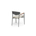 Luxury Origami Dining Chair by Atmosphera with Teak Armrests Casa Design Group