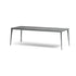 Modern Origami Outdoor Dining Table with Gres Top Casa Design Group