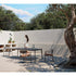 Modern Origami Outdoor Dining Table with Gres Top Casa Design Group