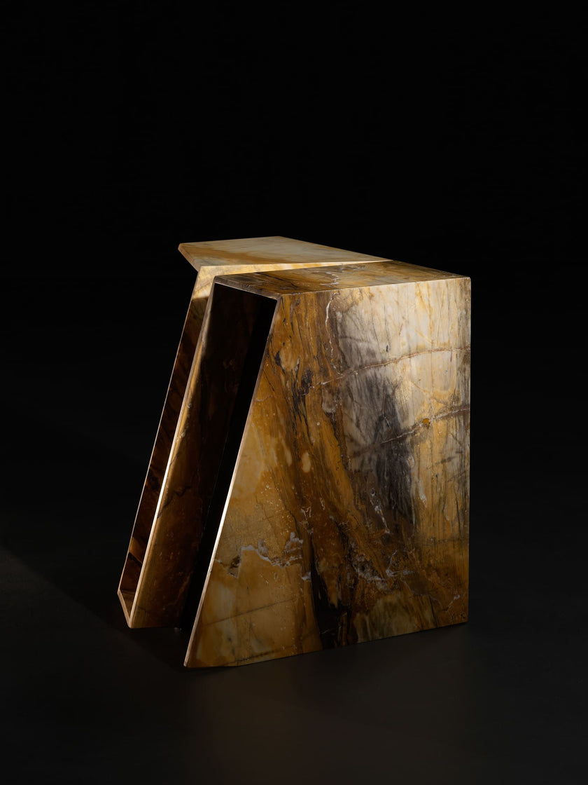 High End Origami Side Table by Henge Casa Design Group