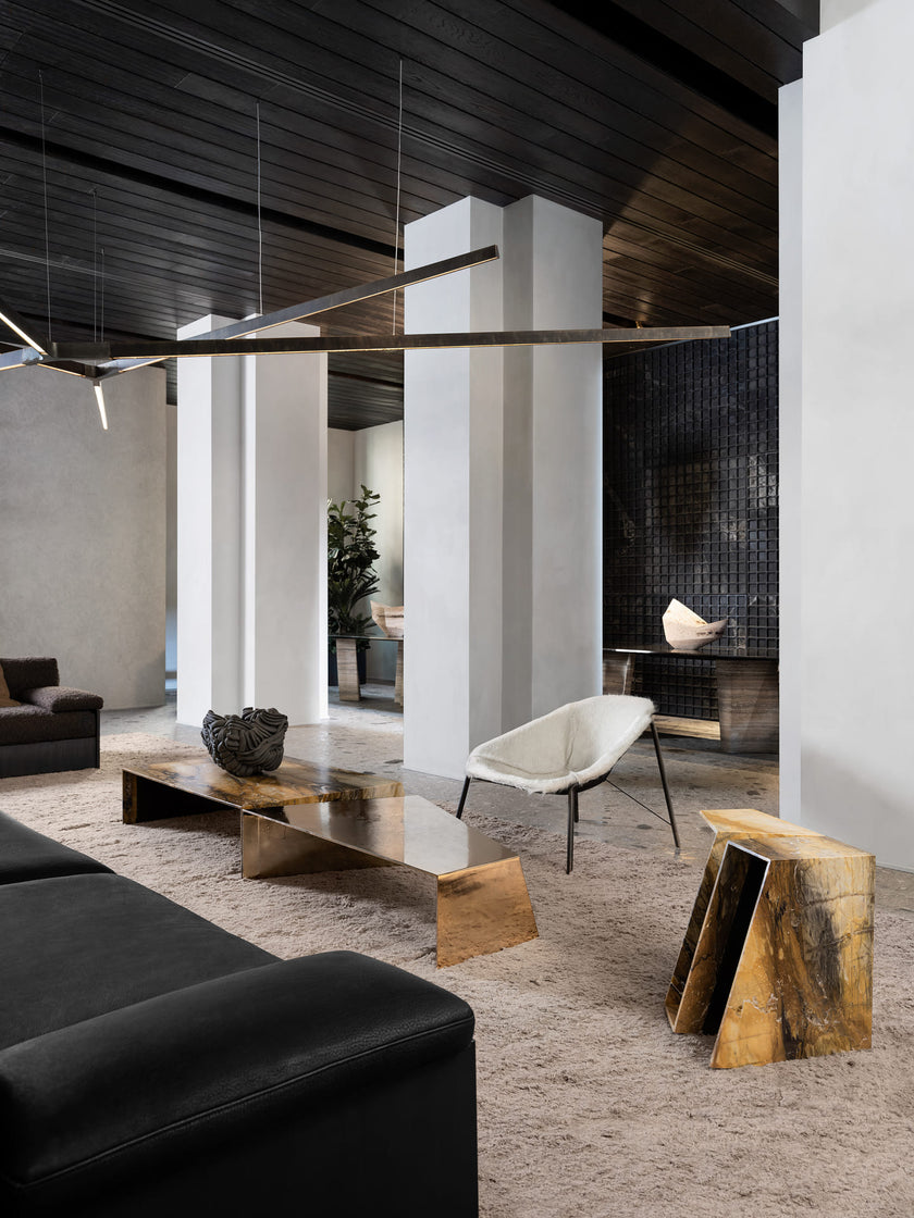High End Origami Coffee Table by Henge Casa Design Group