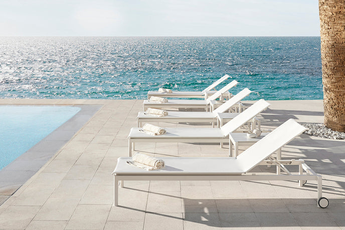 High End Origin Chaise Lounge by Point 1920 Casa Design Group