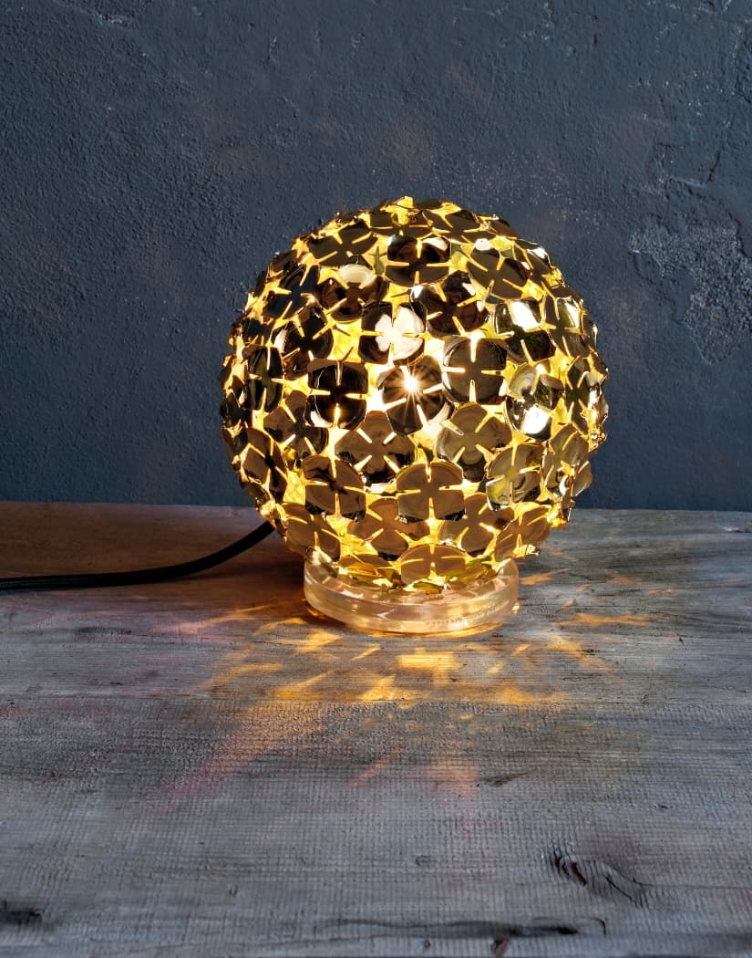 High End Orten’zia, Petals of Light Table| Floor by Terzani Casa Design Group