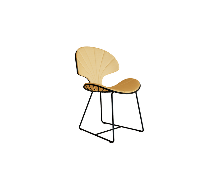 Nature-Inspired Design Elegant Ostrea Outdoor Dining Chair by Royal Botania Casa Design Group