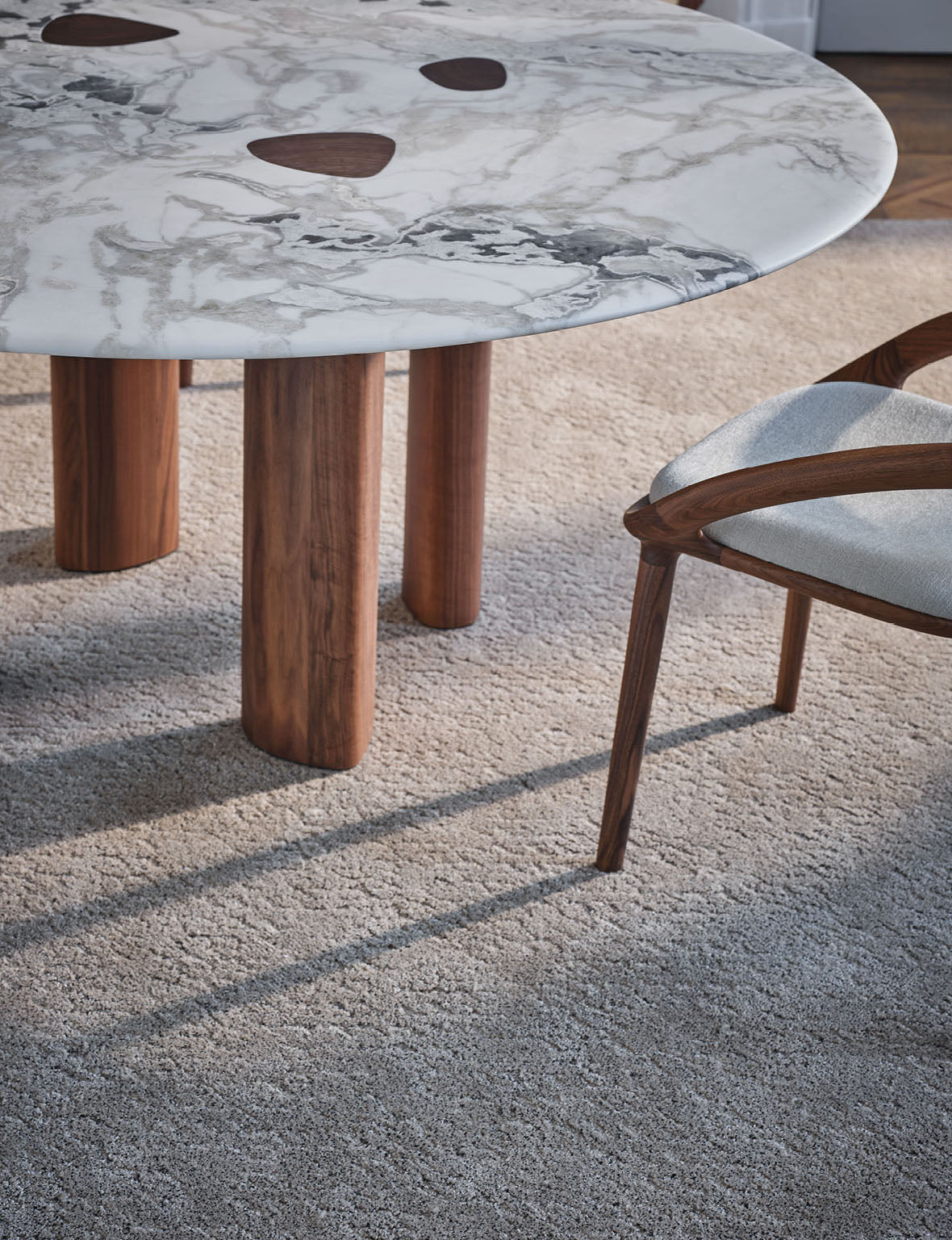 High End Oswood Table by Porada Casa Design Group