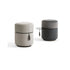 Otto multifunctional pouf with hidden swivel table by Giorgetti | Casa Design Group