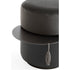 Otto multifunctional pouf with hidden swivel table by Giorgetti | Casa Design Group