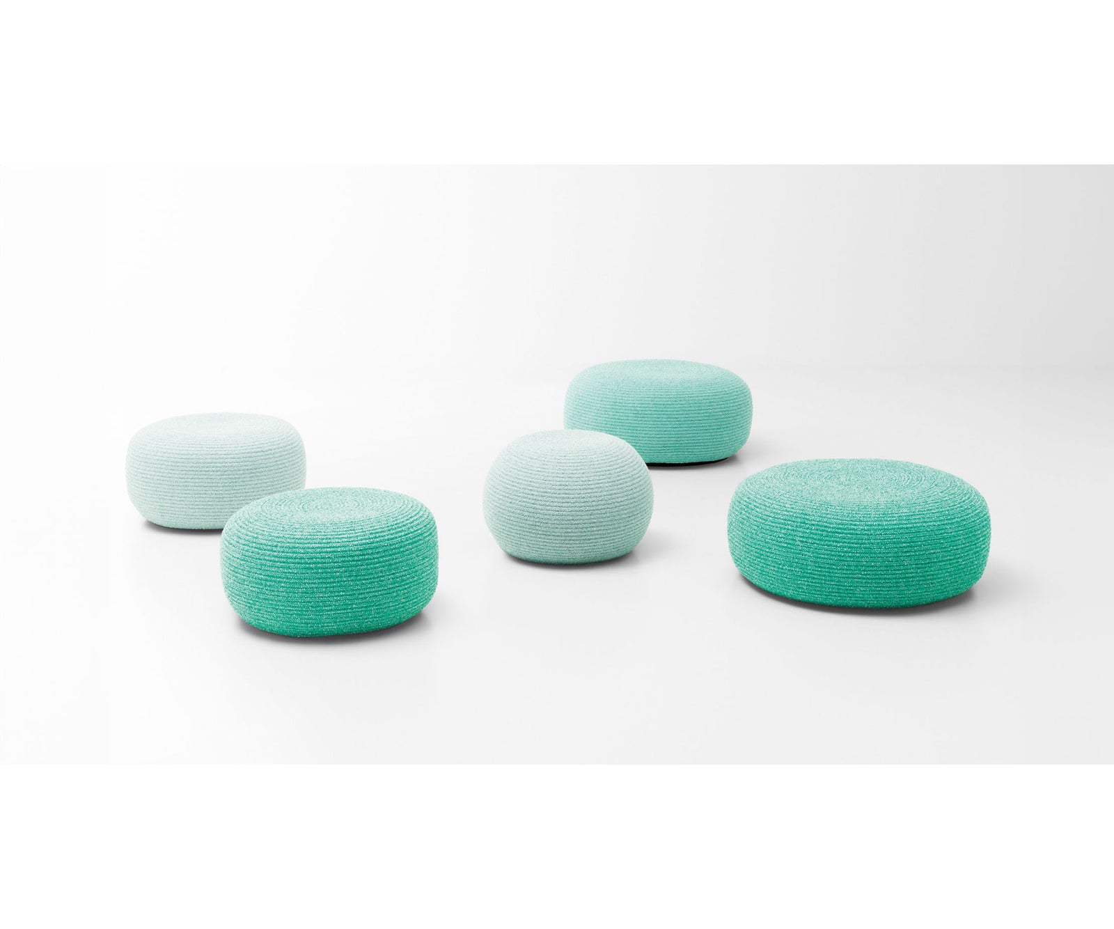 Luxury Otto Outdoor Pouf by Paola Lenti for Modern Outdoor Spaces Casa Design Group
