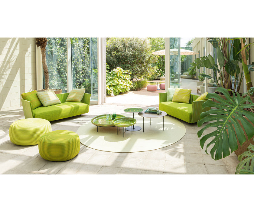 Luxury Otto Outdoor Pouf by Paola Lenti for Modern Outdoor Spaces Casa Design Group