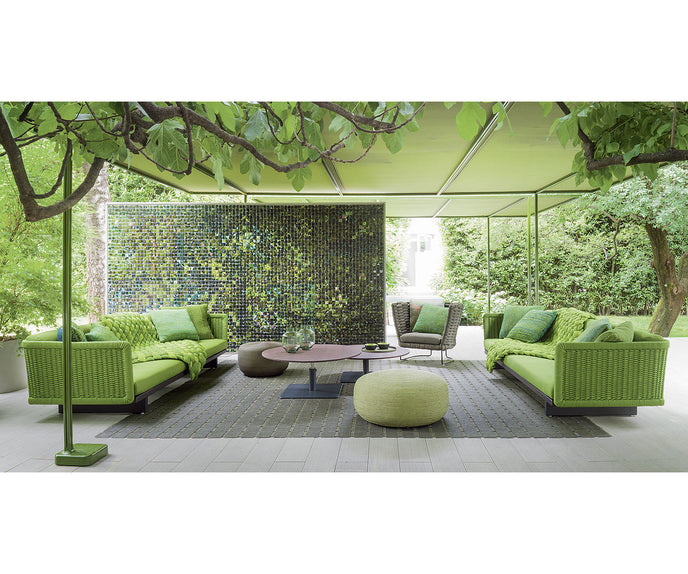 Luxury Otto Outdoor Pouf by Paola Lenti for Modern Outdoor Spaces Casa Design Group