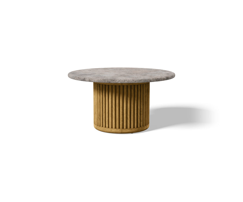 Otto sculptural outdoor coffee table by Marc Merckx for Tribù | Casa Design Group