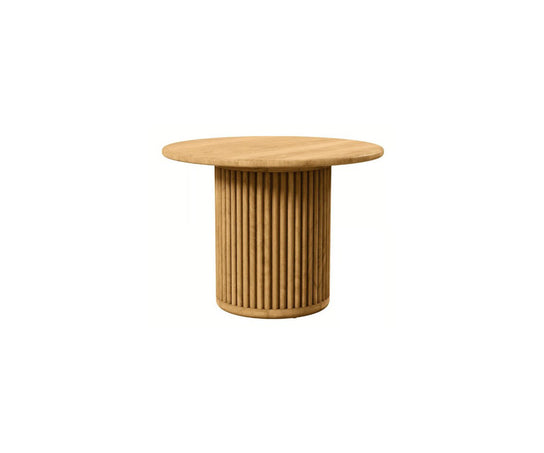 Otto sculptural outdoor side table by Marc Merckx for Tribù | Casa Design Group