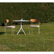 Versatile OTX Round Bar Table with HPL Top by Potocco | Casa Design Group
