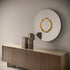 Ozma Round Mirror by Viola Tonucci for Tonelli Design | Casa Design Group