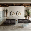 Ozma Round Mirror by Viola Tonucci for Tonelli Design | Casa Design Group