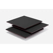Pagoda Coffee Table by Living Divani with sculptural overlapping sliding tops.