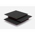 Pagoda Coffee Table by Living Divani with sculptural overlapping sliding tops.