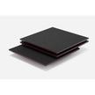 Pagoda Coffee Table by Living Divani with sculptural overlapping sliding tops.