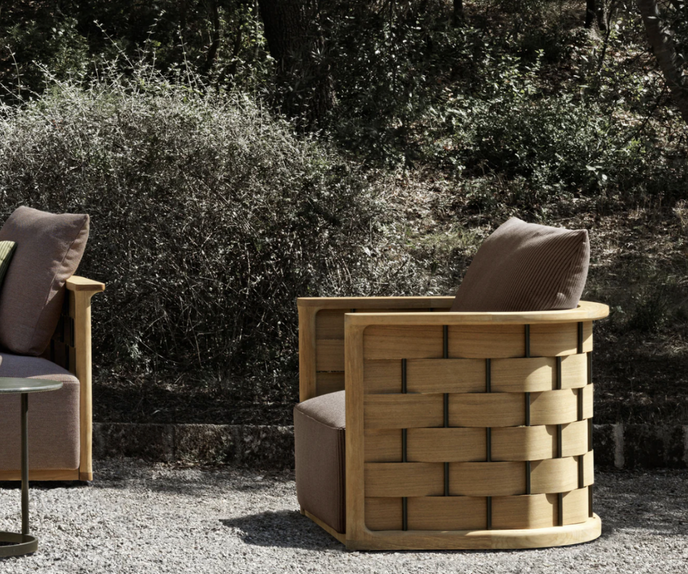 High End Palinfrasca Outdoor Armchair by Molteni&C Casa Design Group