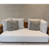 Palinfrasca outdoor sofa in solid teak by Molteni&C designed by Vincent Van Duysen floor sample Casa Design Group