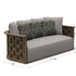 Palinfrasca outdoor sofa in solid teak by Molteni&C designed by Vincent Van Duysen floor sample Casa Design Group
