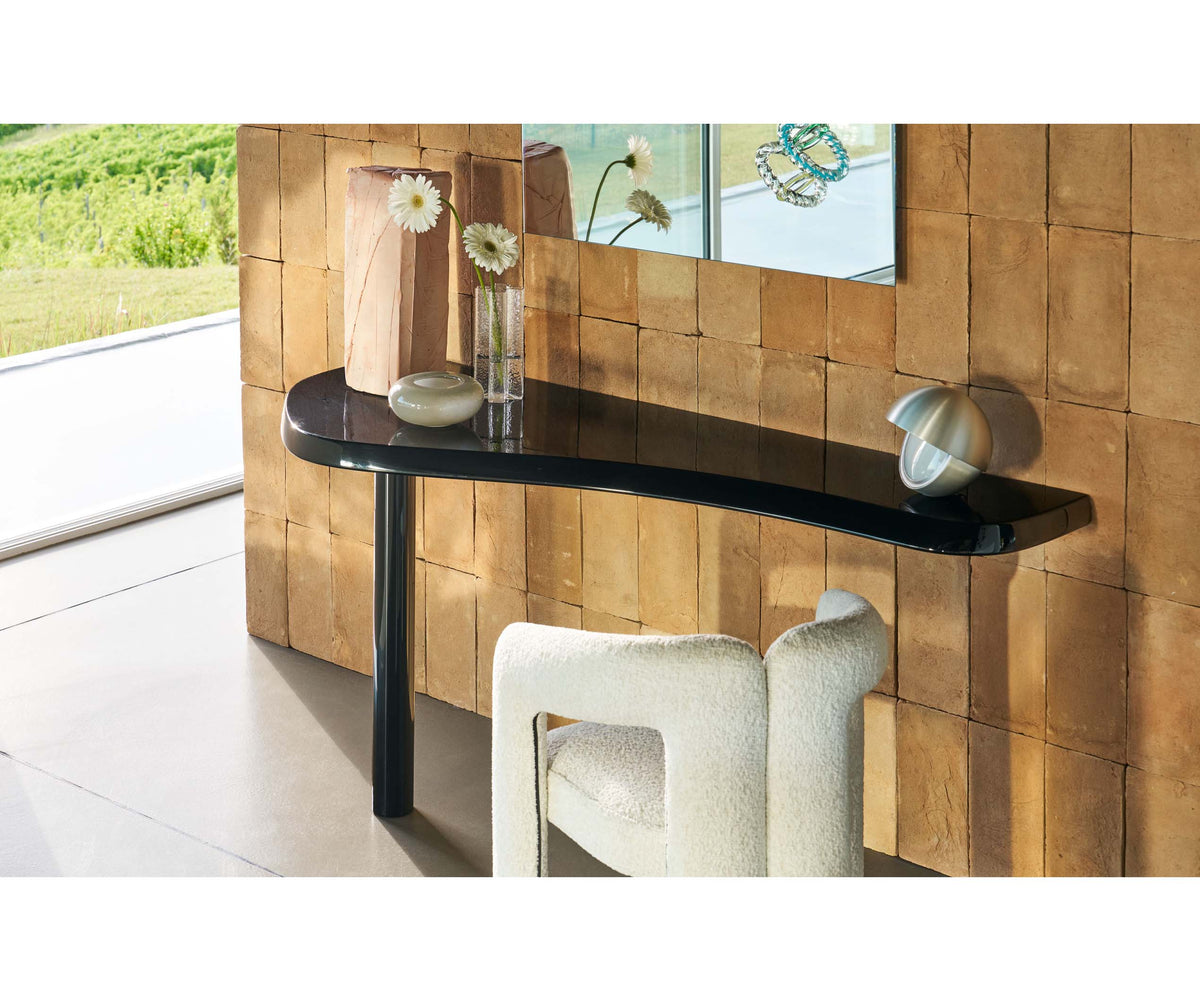 Palpebra table lamp by Cassina with eyelid-inspired adjustable design and touch light control – Casa Design Group