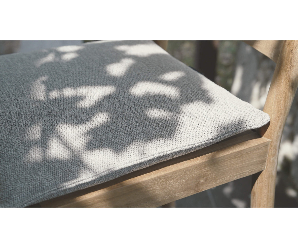 Modern Panama Outdoor Bar Stool with Cylindrical Frame Casa Design Group