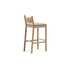 Modern Panama Outdoor Bar Stool with Cylindrical Frame Casa Design Group