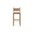 Modern Panama Outdoor Bar Stool with Cylindrical Frame Casa Design Group