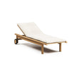 Luxury Panama Chaise Longue by Atmosphera in Teak Casa Design Group