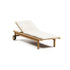 Luxury Panama Chaise Longue by Atmosphera in Teak Casa Design Group