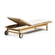 Luxury Panama Chaise Longue by Atmosphera in Teak Casa Design Group
