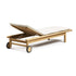 Luxury Panama Chaise Longue by Atmosphera in Teak Casa Design Group