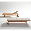 Luxury Panama Chaise Longue by Atmosphera in Teak Casa Design Group