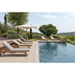 Luxury Panama Chaise Longue by Atmosphera in Teak Casa Design Group