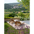 Luxury Panama Chaise Longue by Atmosphera in Teak Casa Design Group