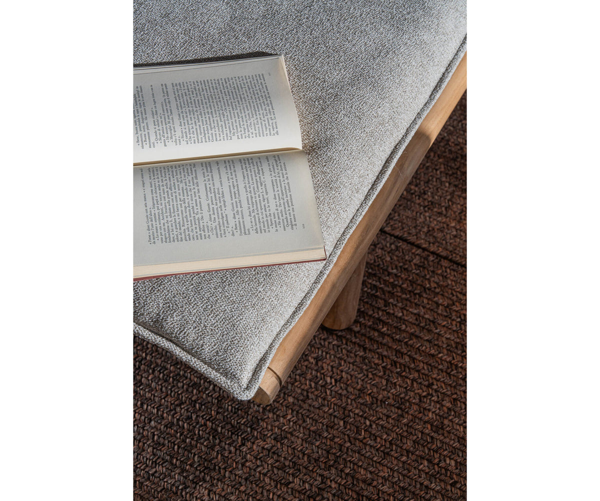 Luxury Panama Chaise Longue by Atmosphera in Teak Casa Design Group
