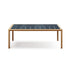 Modern Panama Outdoor Dining Table with Lava Stone Top Casa Design Group