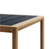 Modern Panama Outdoor Dining Table with Lava Stone Top Casa Design Group